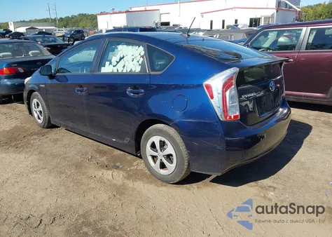 2012 Toyota Prius из США, поврежденный, VIN JTDKN3DUXC1482628